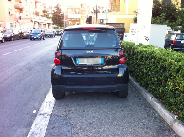 I parcheggi più assurdi di Roma