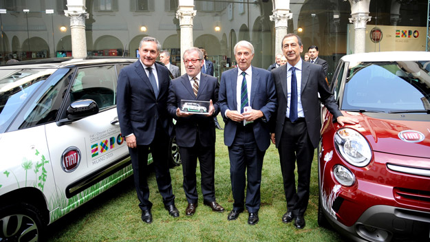 Fiat Chrysler ad Expo 2015, le immagini della flotta