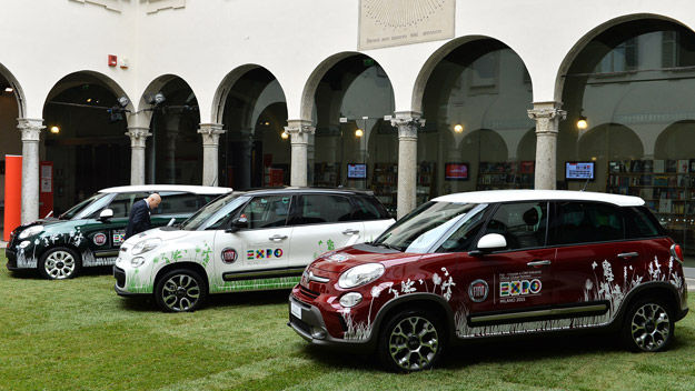 Fiat Chrysler ad Expo 2015, le immagini della flotta