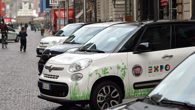 Fiat Chrysler ad Expo 2015, le immagini della flotta