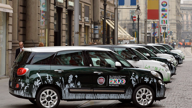 Fiat Chrysler ad Expo 2015, le immagini della flotta