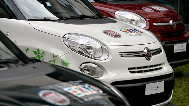 Fiat Chrysler ad Expo 2015, le immagini della flotta