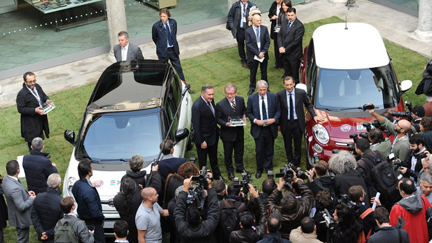 Fiat Chrysler ad Expo 2015, le immagini della flotta