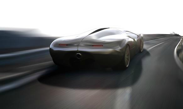 Lyons LM2 Streamliner, rendering