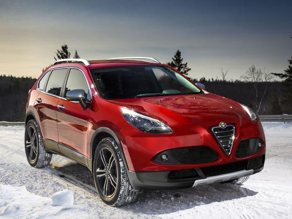 Immagini SUV Alfa Romeo: potrebbe essere così