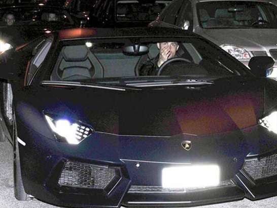 Le auto dei calciatori