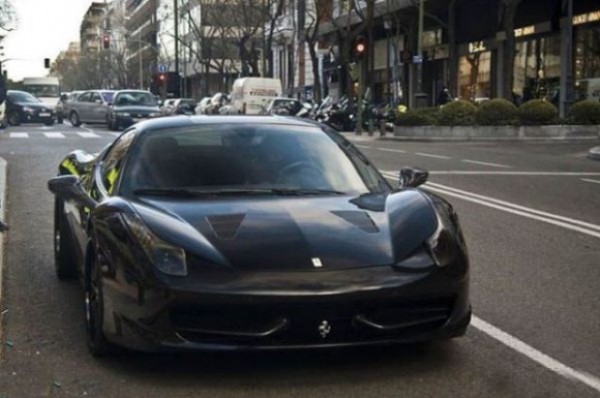 Le auto dei calciatori