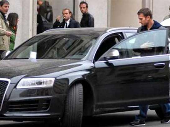 Le auto dei calciatori