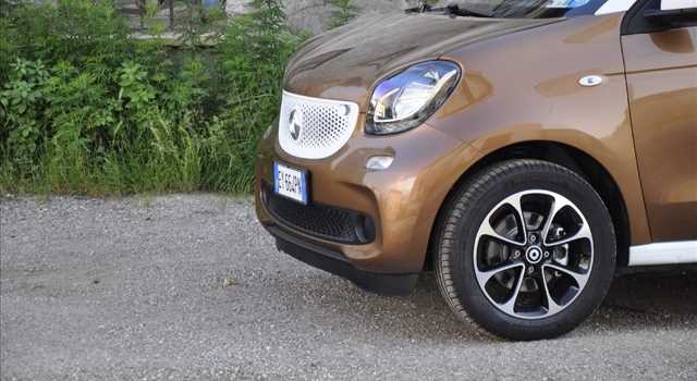 Smart Forfour 0.9 Turbo Passion, la prova su strada
