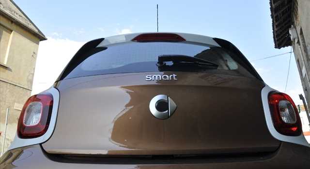 Smart Forfour 0.9 Turbo Passion, la prova su strada