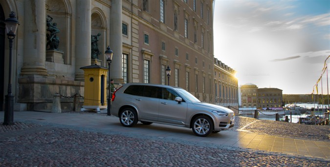 Volvo XC 90 per le nozze dei reali di Svezia