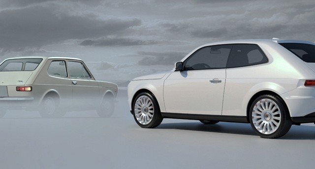 Come sarà la Fiat 127 secondo David Obendorfer