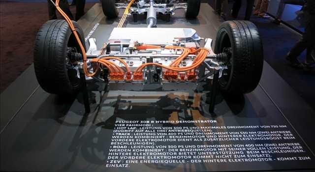 Stand Peugeot al Salone di Francoforte 2015