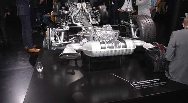 Stand Mercedes al Salone di Francoforte 2015