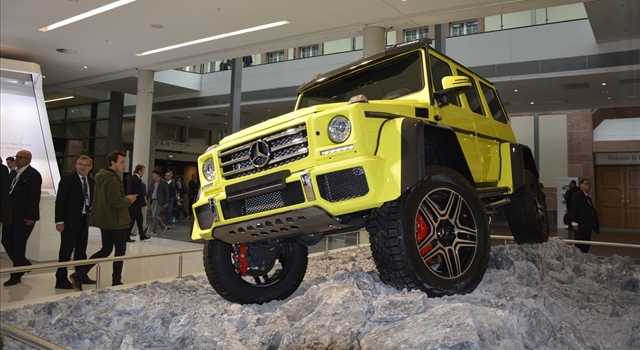 Stand Mercedes al Salone di Francoforte 2015