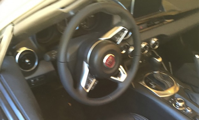 Fiat 124 Spider: le foto spia