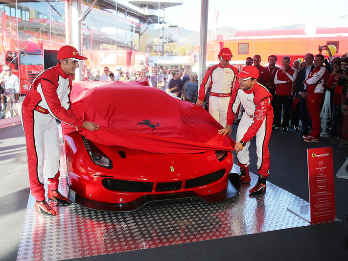 Ferrari 488 GTE e GT3 al Mugello 2015