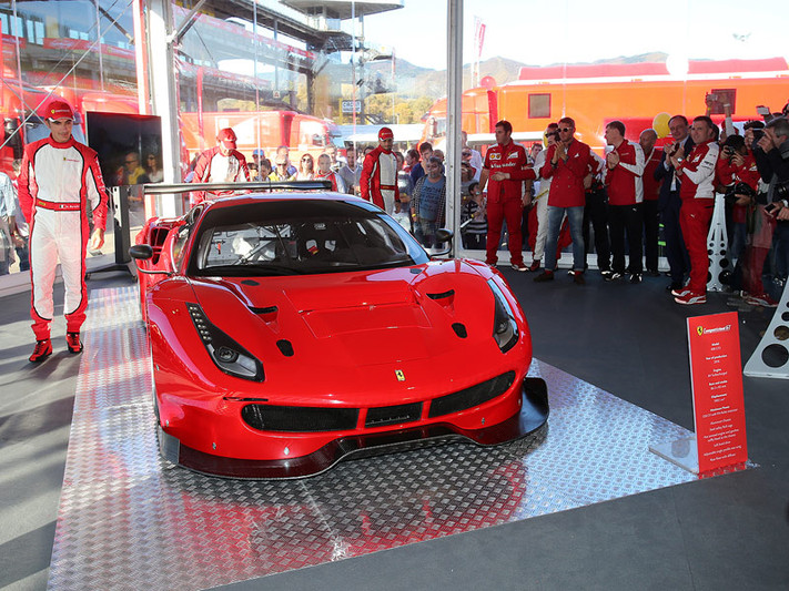 Ferrari 488 GTE e GT3 al Mugello 2015
