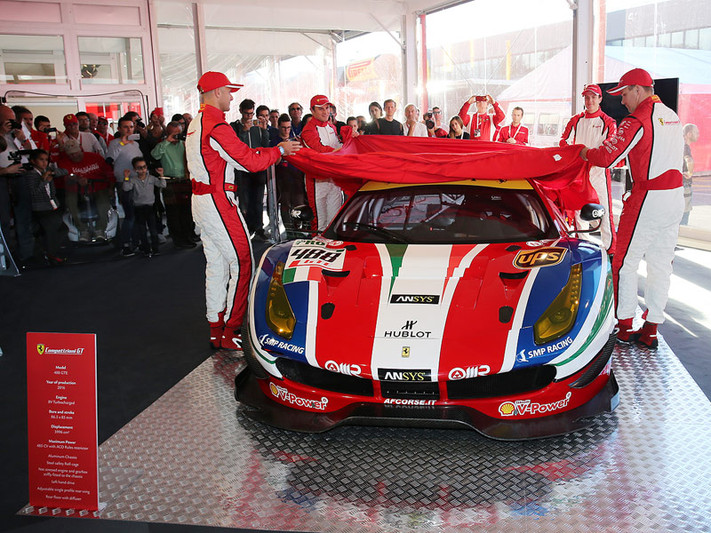 Ferrari 488 GTE e GT3 al Mugello 2015