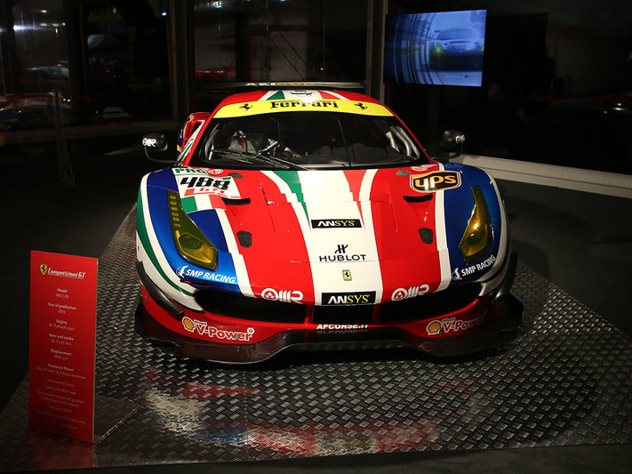 Ferrari 488 GTE e GT3 al Mugello 2015