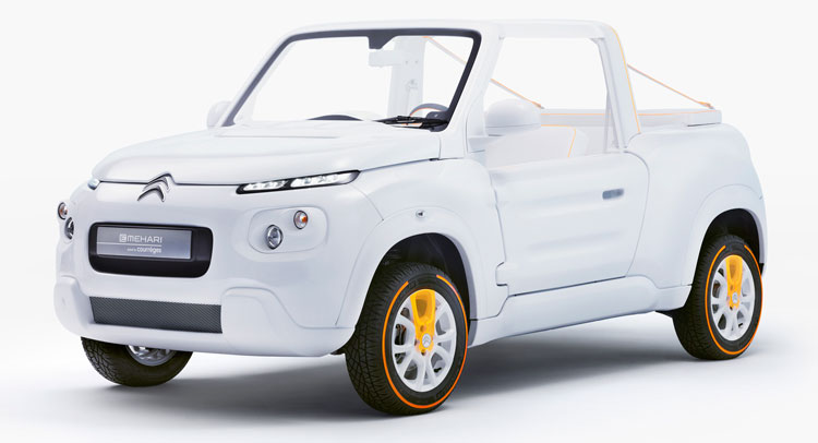 Citroen E-Mehari Styled By Courrèges