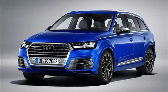 Audi SQ7 TDI: immagini ufficiali