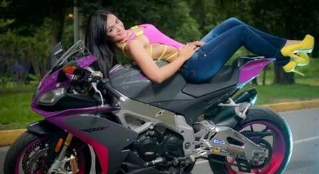Marianny Garcia, la motociclista più sexy