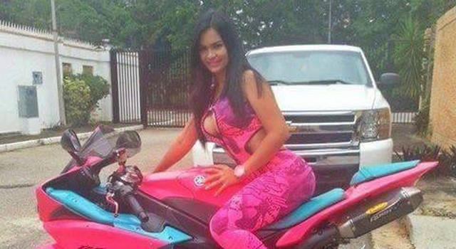 Marianny Garcia, la motociclista più sexy
