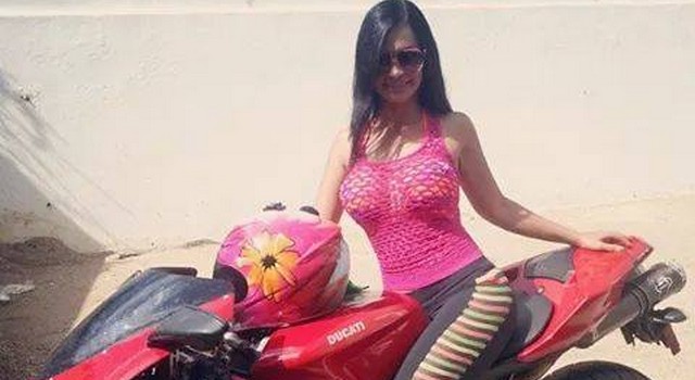 Marianny Garcia, la motociclista più sexy