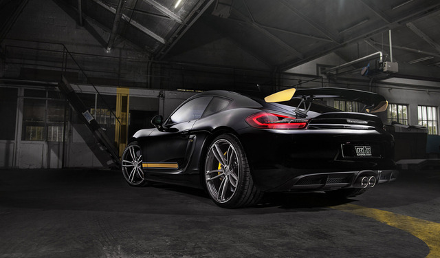 Porsche Cayman GT4 di Techart