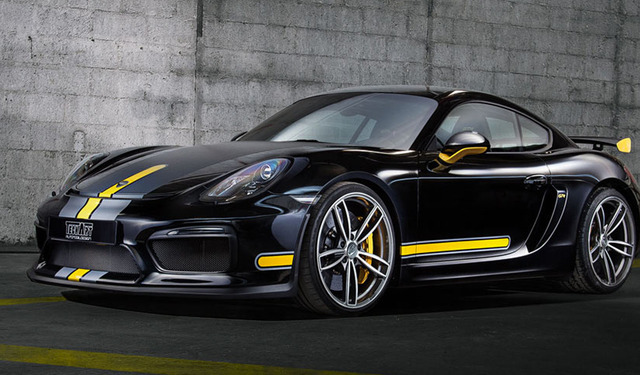 Porsche Cayman GT4 di Techart