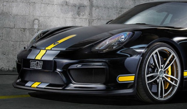 Porsche Cayman GT4 di Techart