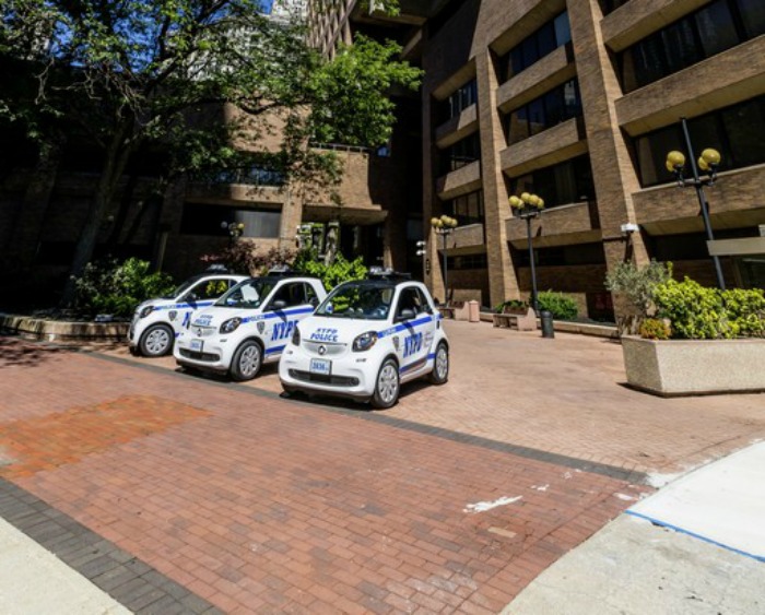 Smart Fortwo della Polizia di New York