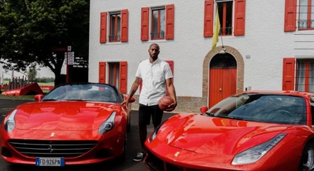 I campioni dello sport che amano la Ferrari