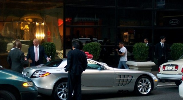 Tutte le auto del presidente Trump