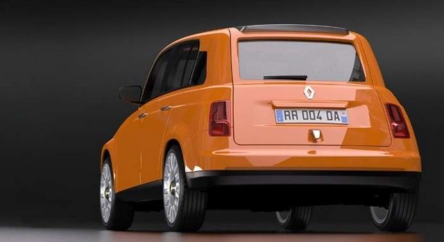 La Renault 4 vista da David Obendorfer