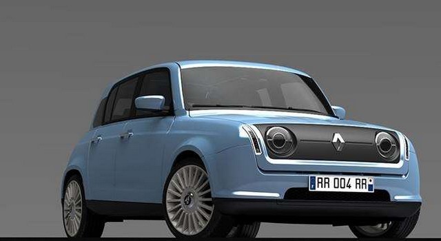 La Renault 4 vista da David Obendorfer
