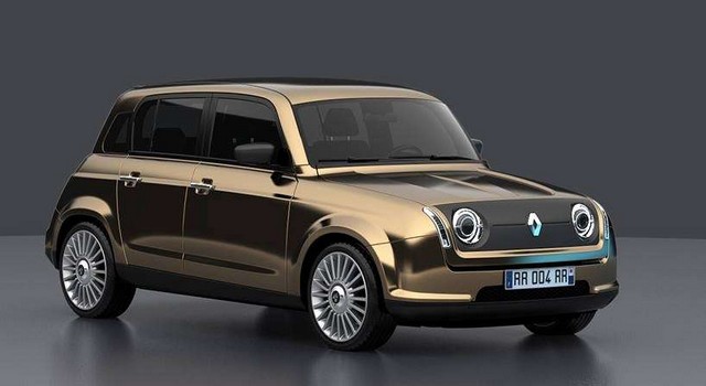 La Renault 4 vista da David Obendorfer