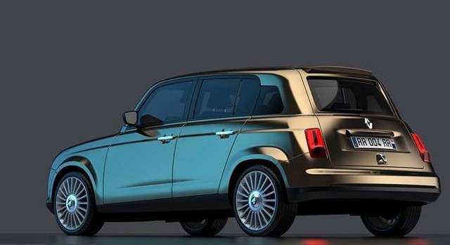 La Renault 4 vista da David Obendorfer