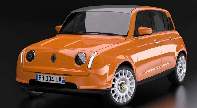 La Renault 4 vista da David Obendorfer