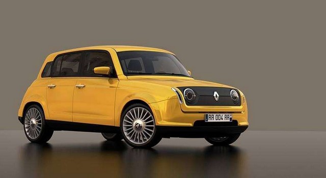 La Renault 4 vista da David Obendorfer