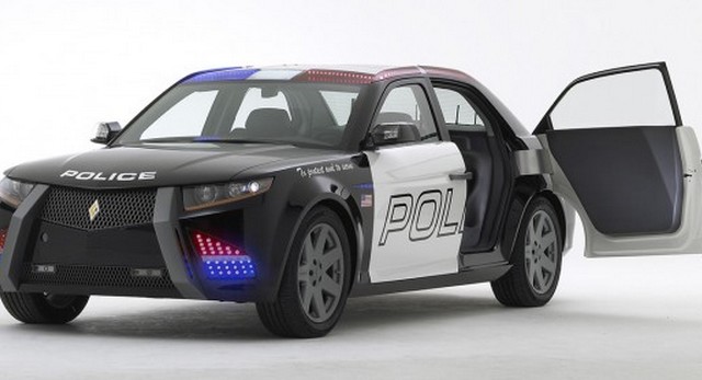 Le auto della polizia più assurde
