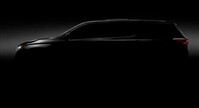 Chevrolet Traverse: foto ufficiali