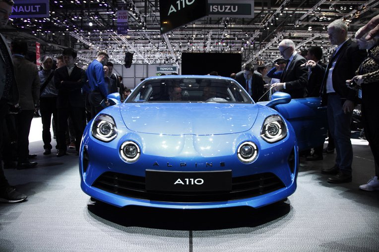 Alpine A110 al Salone di Ginevra 2017