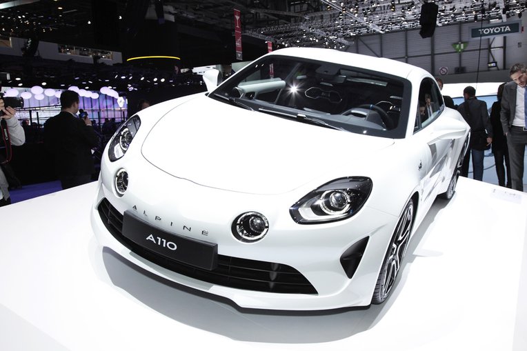 Alpine A110 al Salone di Ginevra 2017
