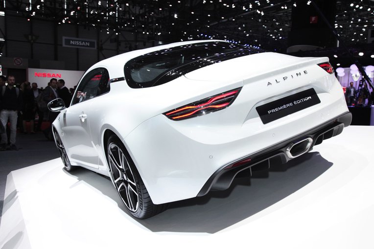 Alpine A110 al Salone di Ginevra 2017