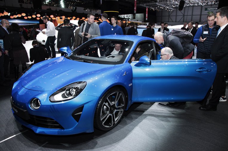 Alpine A110 al Salone di Ginevra 2017