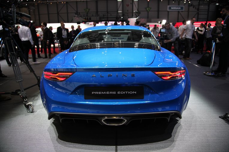 Alpine A110 al Salone di Ginevra 2017