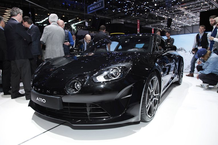 Alpine A110 al Salone di Ginevra 2017