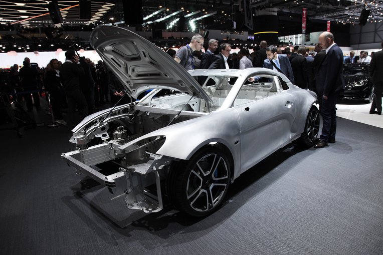 Alpine A110 al Salone di Ginevra 2017
